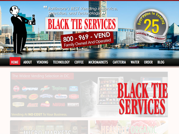 Black Tie Services Content Site